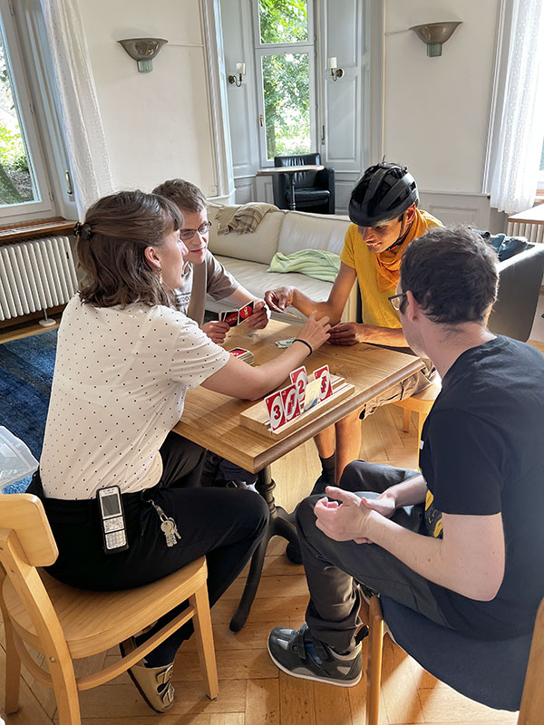 Menschen in der Schlossmatt
