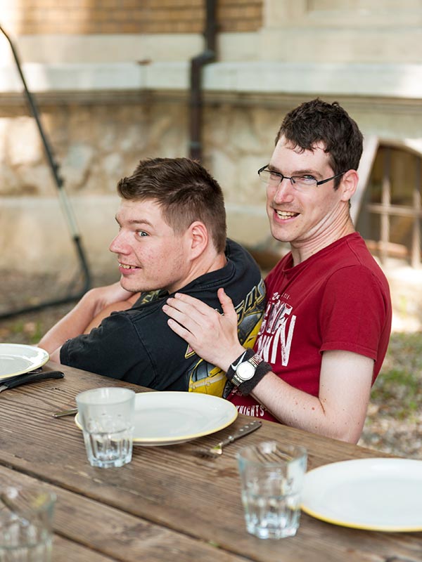 Menschen in der Schlossmatt