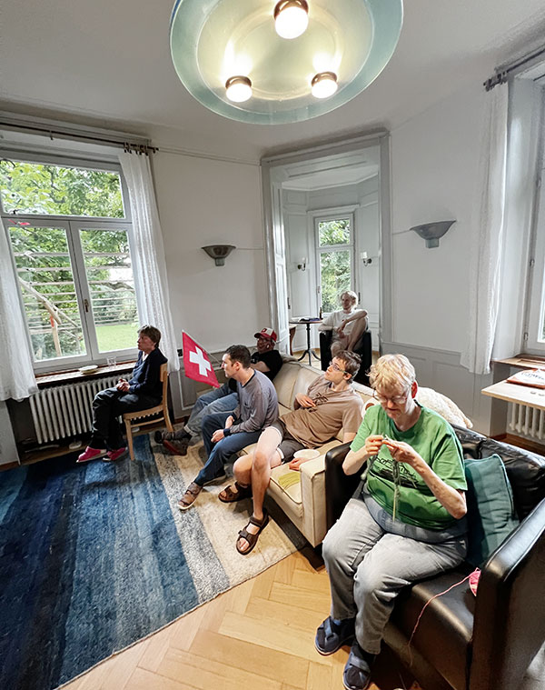 Menschen in der Schlossmatt