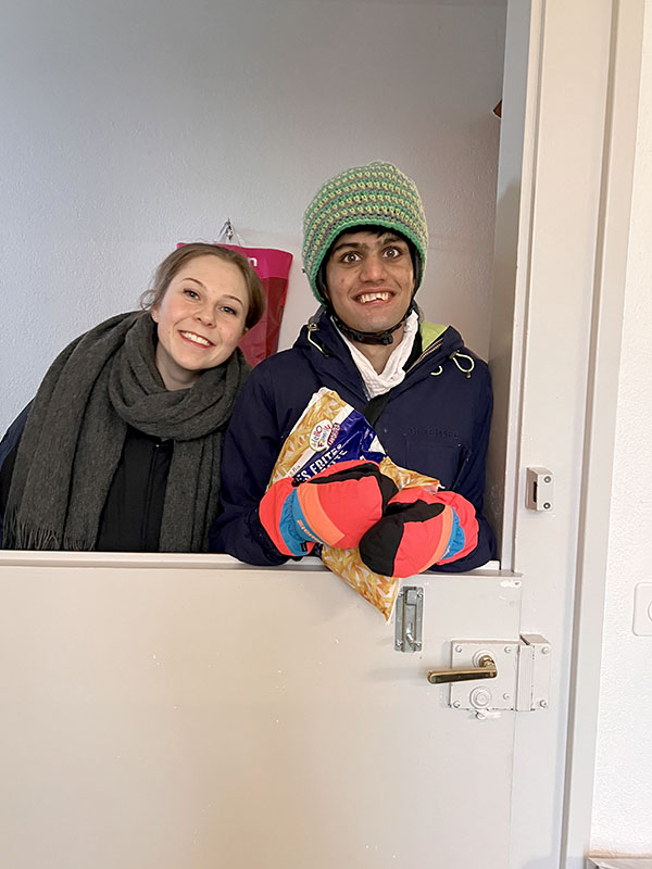 Menschen in der Schlossmatt